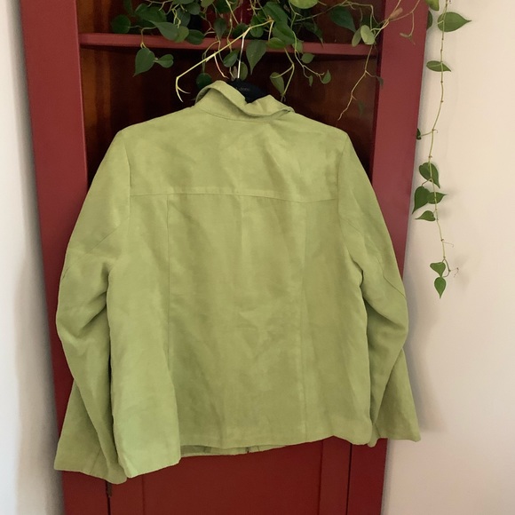 🌈 Studio Works Ultra Suede Zipper Front Jacket - Picture 4 of 7